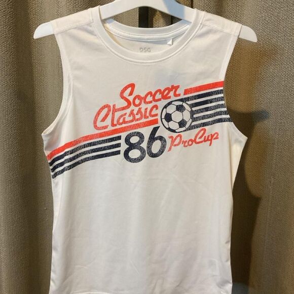 DSG Other - DSG Kids White Soccer Classic Procup Tank Top M